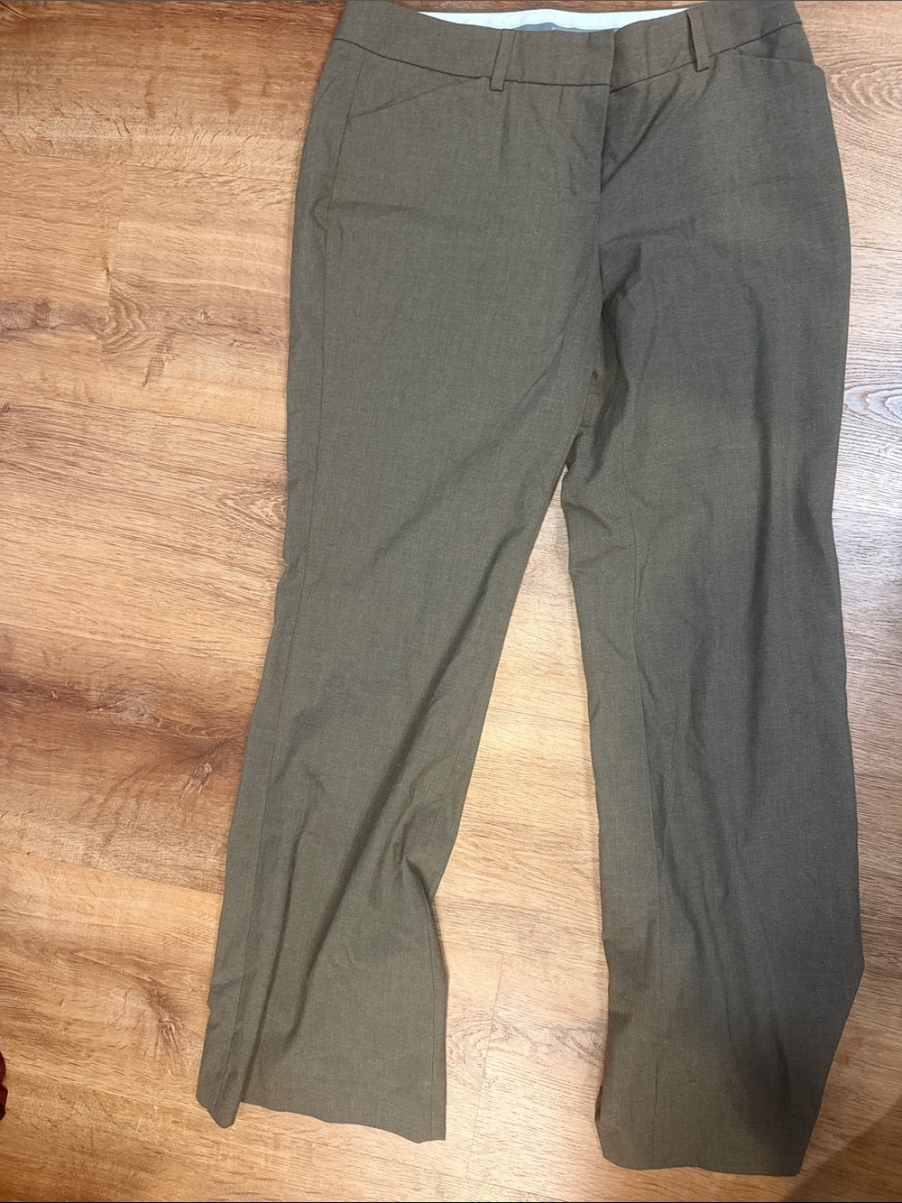 Express editor pant size 6 tan brown color